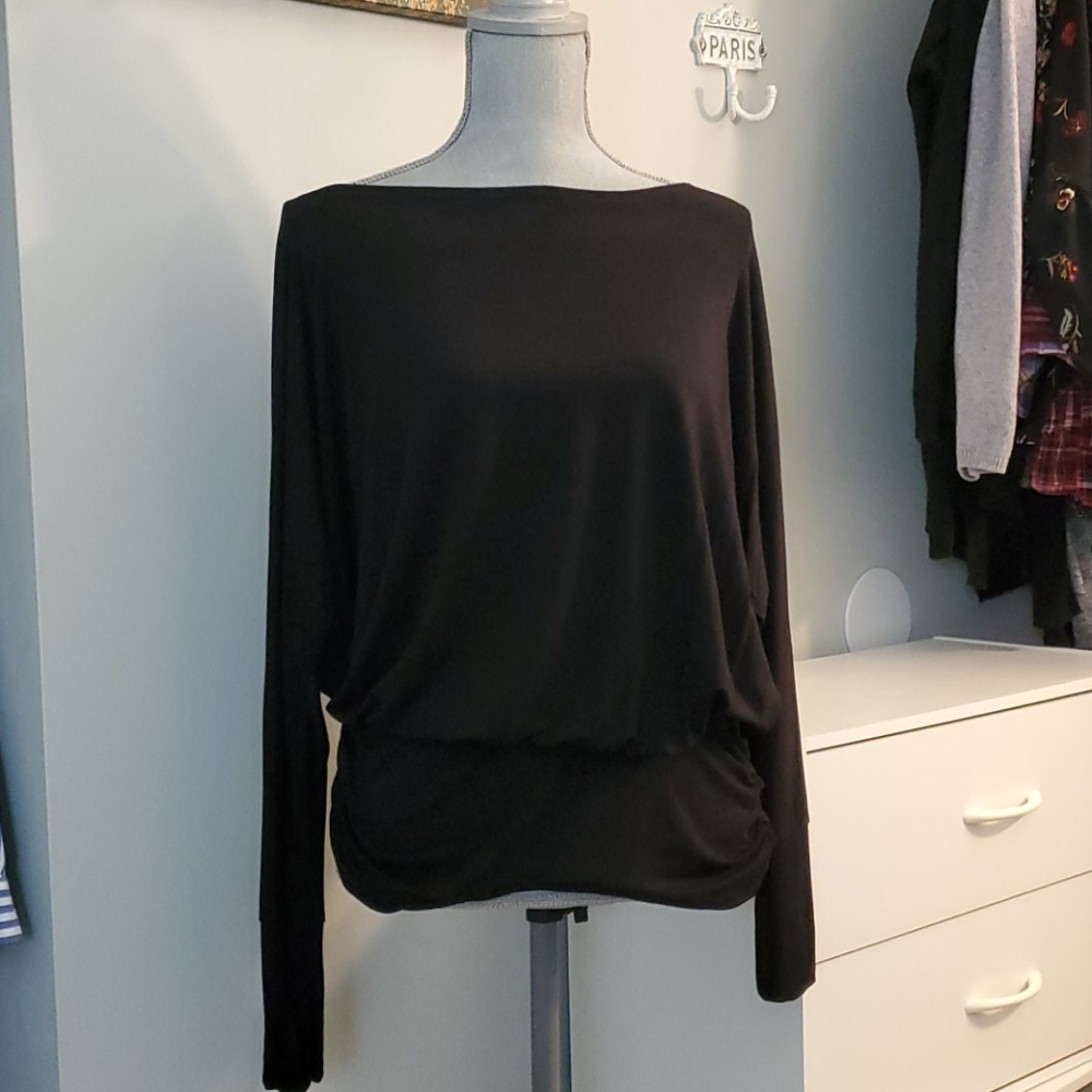Cotton Jersey  boat neck tunic